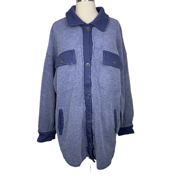 Free People Ruby Jacket in Indigo, Large - Picture 8 of 12